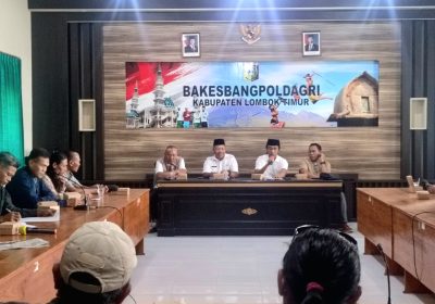 Kepala Bakesbangpoldagri Kabupaten Lotim Jalin Silaturahmi Perkuat Sinergitas dengan FKDM