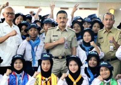 Ratusan Peserta dari PMI Jakarta Selatan Mengikuti Kegiatan Jumbara