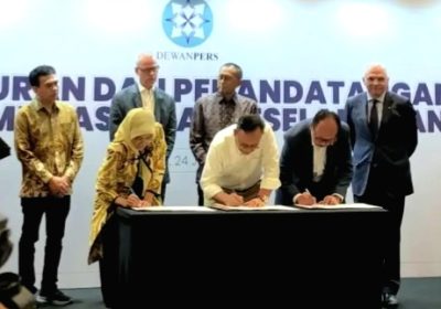 Dewan Pers Kolaborasi Komnas Perempuan dan LPSK Teken SKB Keselamatan Pers