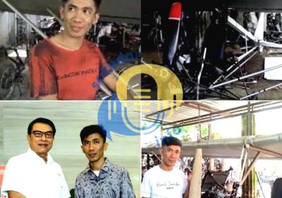 Chaerul, Anak Pinrang Sulsel Perakit Pesawat Diundang TNI AU ke Jakarta