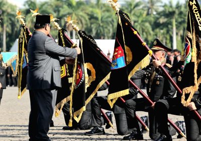 Hari Bhayangkara ke-79, Presiden Berikan Penghargaan Nugraha Sakanti Tujuh Satker di Jajaran Polri