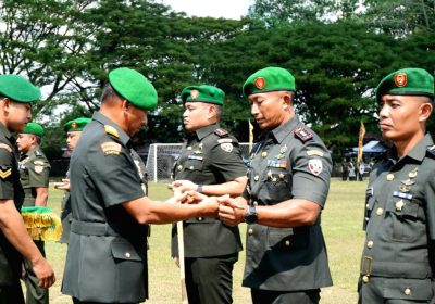 Korem 162/WB Segarkan Jajaran Lewat Sertijab Pimpinan