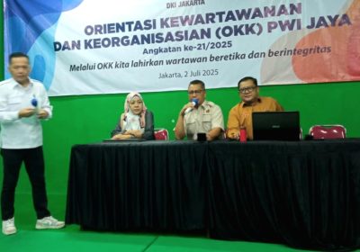 PWI Jaya Gelar Orientasi Kewartawanan dan Keorganisasian Angkatan ke-21