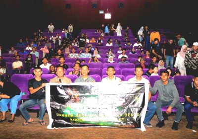 Korem 162/Wira Bhakti Gelar Nonton Bareng Film “Believe” Perkuat Nasionalisme