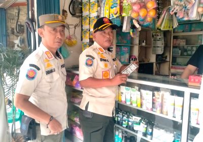 Satpol PP Kelurahan Sukabumi Utara Amankan Ratusan Obat Keras Ilegal