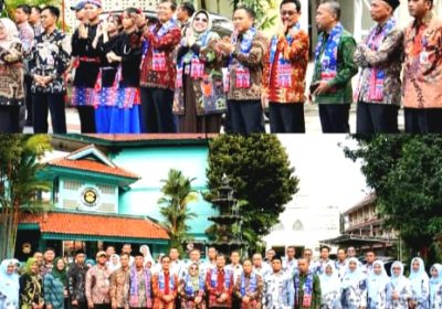 Sekda DKI Jakarta Marullah Matali Kunjungi SMPN 85 Jakarta