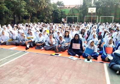 Masa Pengenalan Lingkungan Sekolah SMAN 7 Jakpus Usai Dilaksanakan