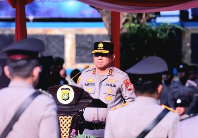 PJU dan Lima Kapolres Wilayah Hukum Polda Metro Jaya Diserahterimakan