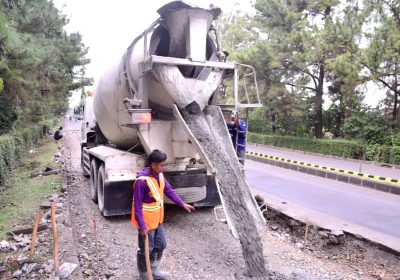 Pemkot Tangsel Perbaiki Jalan Griya Loka Raya, Prioritas Kenyamanan Pengguna Jalan
