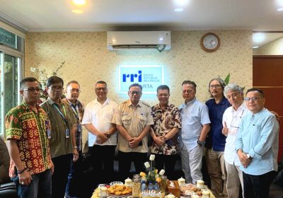 PWI Jaya dan Pimpinan RRI Jakarta Bahas Malam Anugerah MH Thamrin 2025
