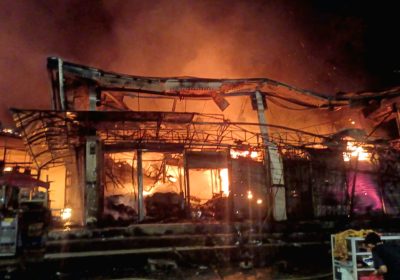 610 Kios Pasar Taman Puring Kebayoran Baru Terbakar Penyebab Korsleting Listrik
