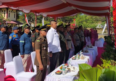 Lapas Selong Hadiri Upacara Pembukaan Pendidikan Bintara Polri TA 2025 di SPN Polda NTB