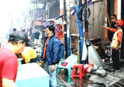 86 Rumah Tinggal Terbakar di Duri Utara Tambora Jakarta Barat