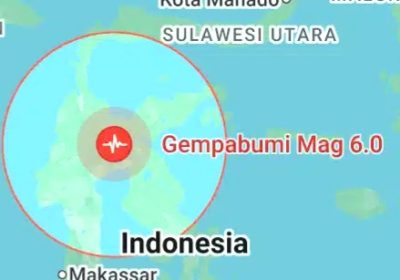 Gempa Magnitudo 6,0 Guncang Kabupaten Poso Sulawesi Tengah