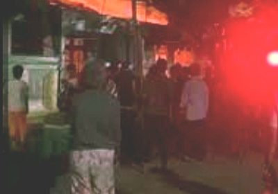 Pasar Taman Puring Kebayoran Baru Terbakar