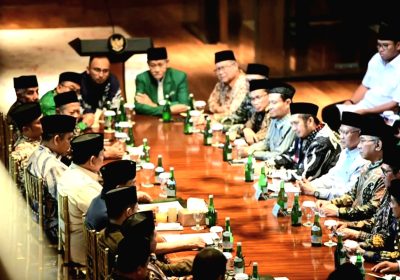 Presiden Prabowo Terima Ormas Islam di Hambalang Bogor