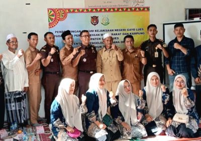 Kejari Blangkejeren Gelar Pendampingan Hukum di Desa Bustanussalam Gayo Lues Aceh