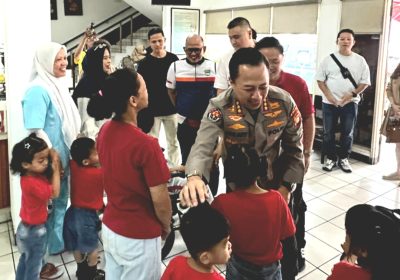 Bidhumas PMJ Ajak Komunitas Sepeda Kunjungi Yayasan Sayap Ibu