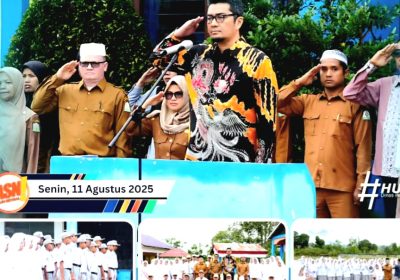Kadis Pendidikan Provinsi Aceh Pembina Upacara Senin: SMAN Seribu Bukit Bagai Negeri Swiss