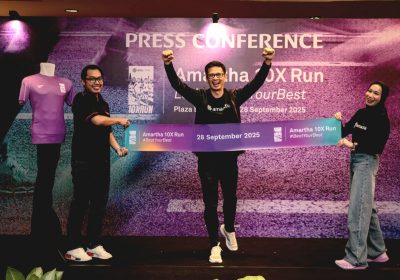 Amartha 10X Run 2025 Ajak Masyarakat Beat Your Best Lampaui Batas Diri dengan Lari Half Marathon