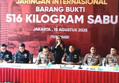 Ungkap Peredaran 516 Kg Sabu Ditresnarkoba PMJSelamatkan 2.6 Juta Jiwa