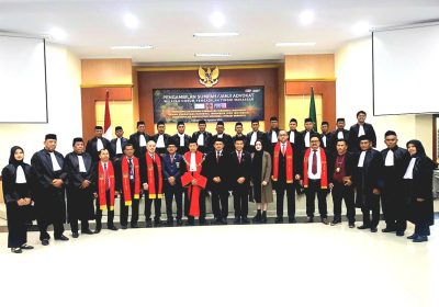 PT Makassar Lantik 21 Advokat Propindo