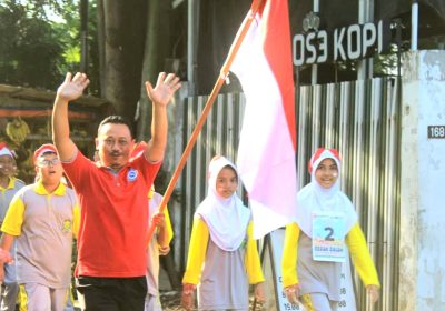 Kemeriahan  Kemerdekaan HUT RI ke-80 SMPN 177 Jakarta Selatan Menyambut Hari Pramuka ke-64
