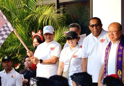 HUT RI ke-80, Menag dan Tokoh Lintas Agama Ikuti Jalan Sehat Kerukunan di Jakarta
