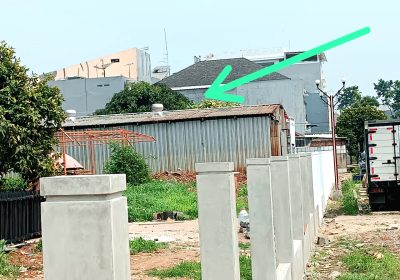 Aneh! Lahan Fasum Kalideres Permai Harusnya HijauTapi Masih Ada Bangunan Liar