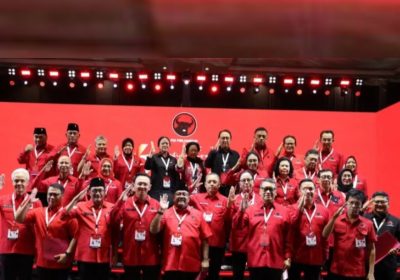 Kongres VI PDIP di Bali 37 Pengurus Resmi Dilantik Megawati