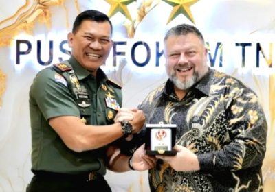 Kapuspen TNI Terima Atase Pers Kedubes AS, Perkuat Diplomasi Pertahanan melalui Komunikasi Strategis
