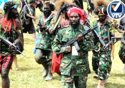 Dikabarkan Tiga TNI Ditembak OPM Medan Perang di Timobut Distrik Sinak Barat