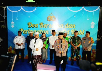 Peringatan Maulid Nabi Kapolri Ajak Masyarakat Jaga Persatuan dan Kesatuan Memajukan Indonesia