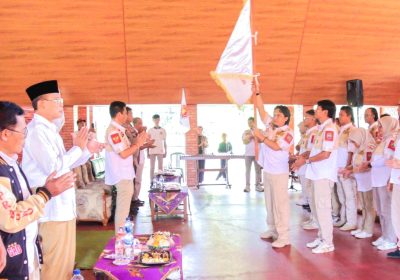 Deklarasi dan Pelantikan  Pimpinan Relawan Satria  di Karangkamulyan