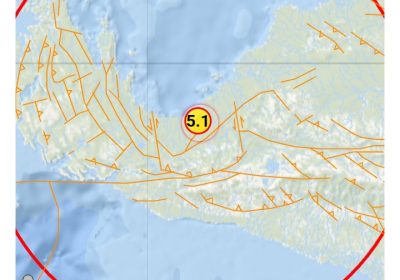 Gempa Magnitudo 6,6 Mengguncang Nabire Papua Tengah