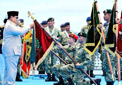 HUT Ke-80 TNI Presiden Prabowo Berpesan Jangan Pernah Mengkhianati Bangsa, Negara dan Rakyat Indonesia