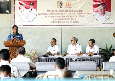 Lombok Timur Bikin Gebrakan: Bangun  Prestasi  Olahraga dari Akar Rumput, Bupati Dorong Pembinaan Mulai dari Desa