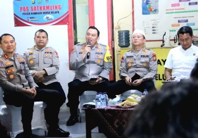 Ngopi Kamtibmas di Muara Angke Dirbinmas Polda Metro Dengarkan Aspirasi Warga