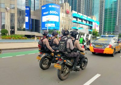 Jaga Jakarta Aman, Ratusan Personel  Gabungan Rutin Patroli di Sejumlah  Titik