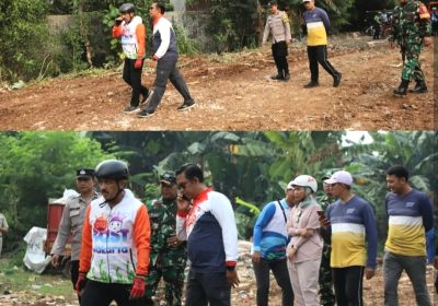 Wali Kota M Anwar Tinjau Lokasi Pembangunan Embung di Bintaro