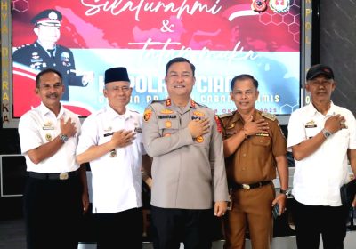 Kapolres Ciamis AKBP H Hidayatullah   Kumpulkan Purnawirawan Polri