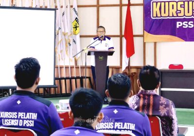 Buka Kursus Pelatih Sepak Bola , Bupati Ciamis Pelatih Kunci Utama