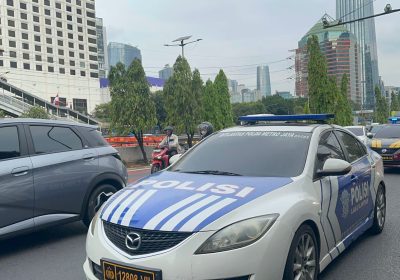 Jaga Jakarta Polda Metro Jaya Rutin Gelar Patroli