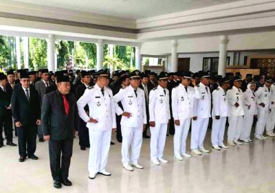 Bupati Lantik 170 Pejabat Lotim, Kadis dan Sekdis Dikbud Dikembalikan Jadi Guru