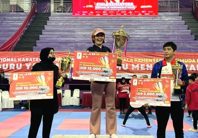 Piala Kemenpora Forki Depok Juara Umum