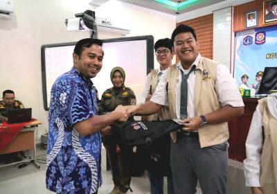 Satpol PP Jakarta Selatan Gelar Kegiatan “Satpol PP Goes To School”, Kamis 23 Oktober 2025.