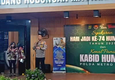 Kenal Pamit Kabid Humas Polda Metro Bersama Awak Media, Kombes Buher: Mohon Kerja Sama