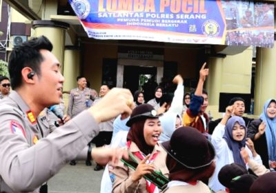 Polres Serang Gelar Lomba Pocil Memperingati Sumpah Pemuda Ke-97