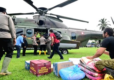 Pemerintah Kirim 11 Helikopter Percepatan Penanganan Bencana