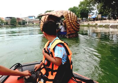 Wujudkan Wisata Lokal Perahu Bebek Akan Beroperasi di Situ Rawabadung